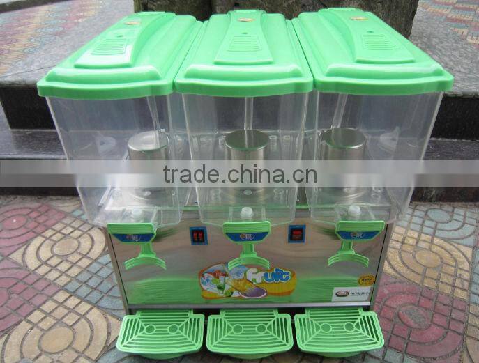 3x12L Three Bowls Commercial Electric Juice Dispenser/Juice Dispenser Cooler/Fruit Juice Dispenser