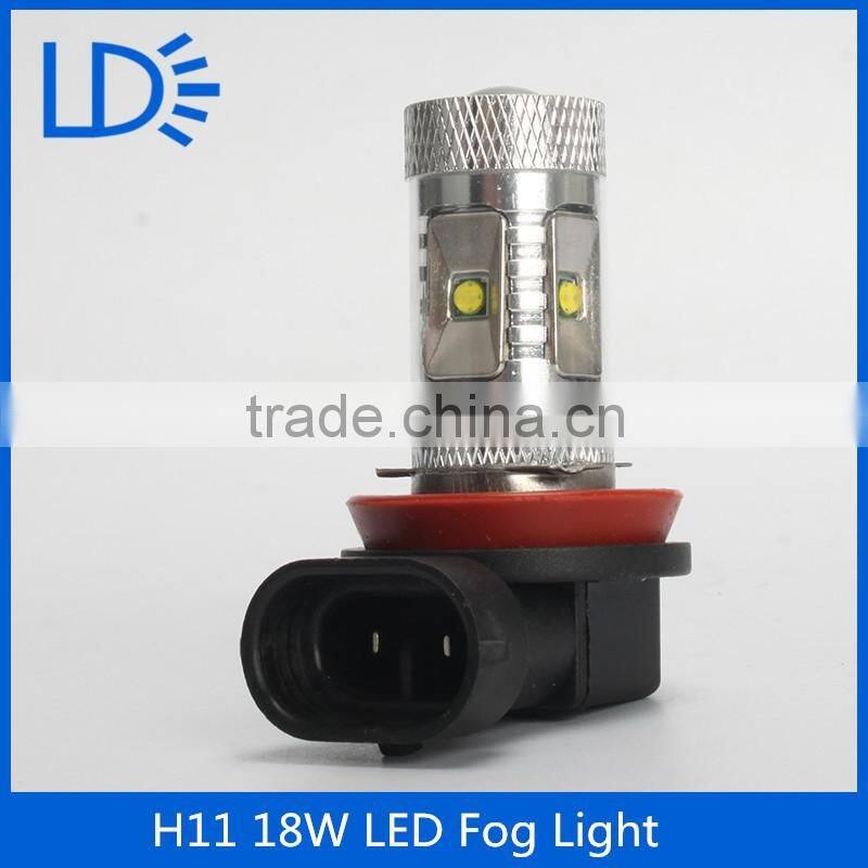 High power LED fog light H11 18W car head lamp led lamp fog