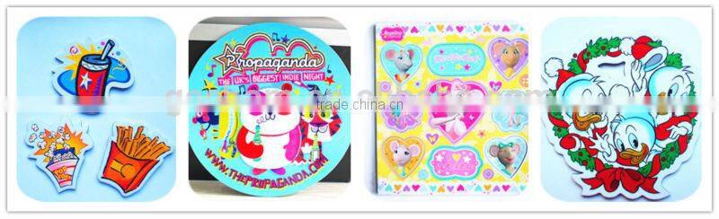 Custom Hot advertising paper fridge magnet set