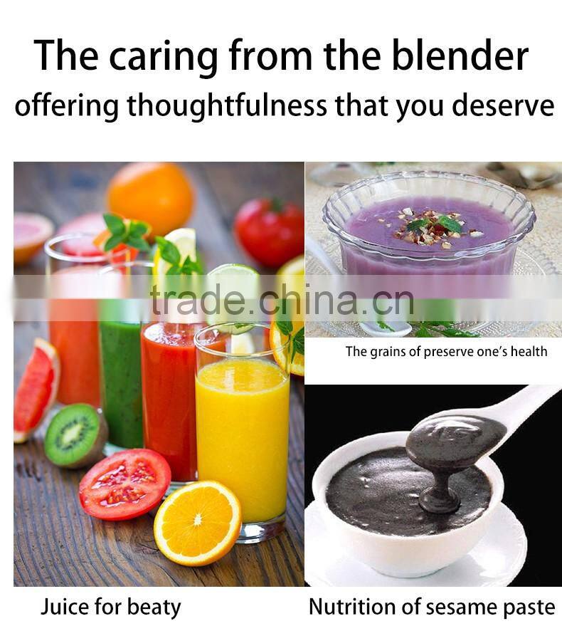 1350W CE CB ROHS LFGB juicer ice high power smoothie electric commercial mixer blender machine