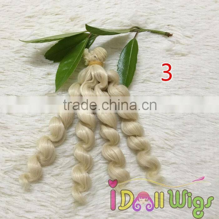 Brand New 15*100cm Body Wave Hair Extension HT Resistant Wig for SD BJD Baby Dolls