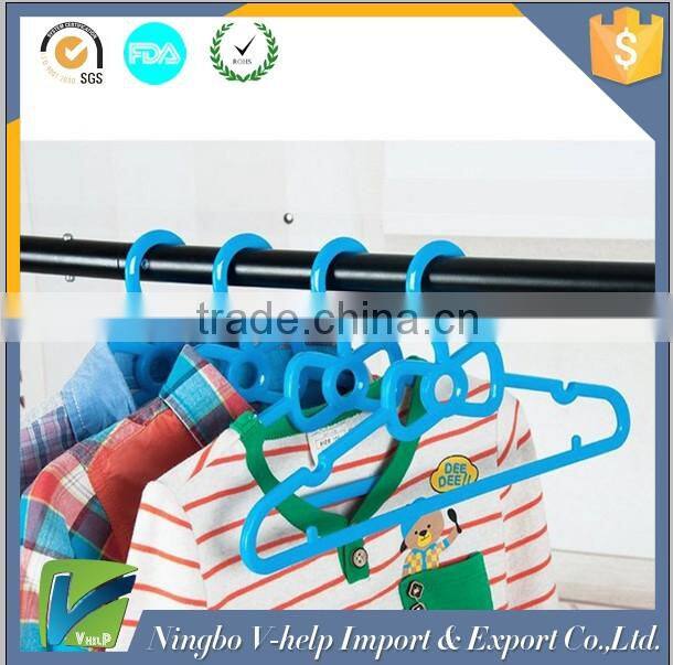 high quality custom creative plastic drying clothes hanger