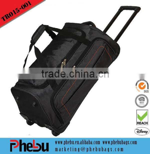 600D nylon travel trolley backpack(TROB15-006)