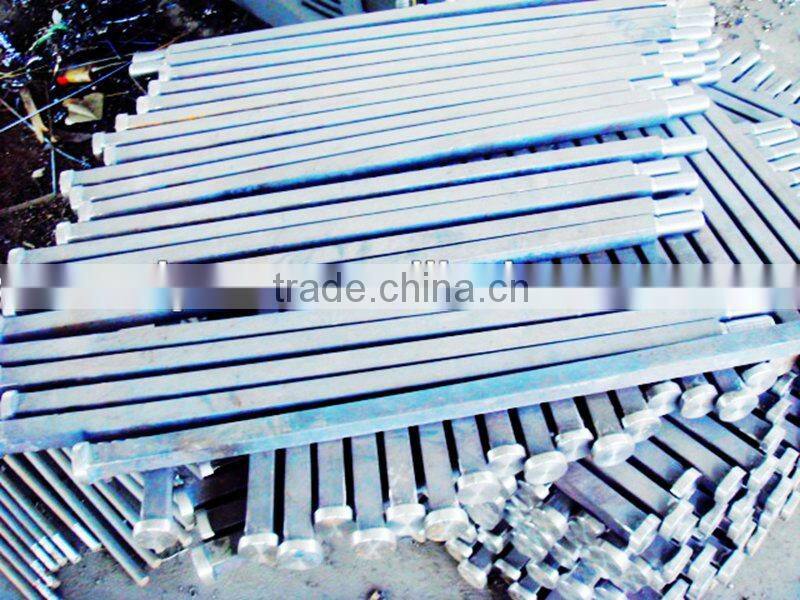 disctributor harrow part square shaft in farming machine