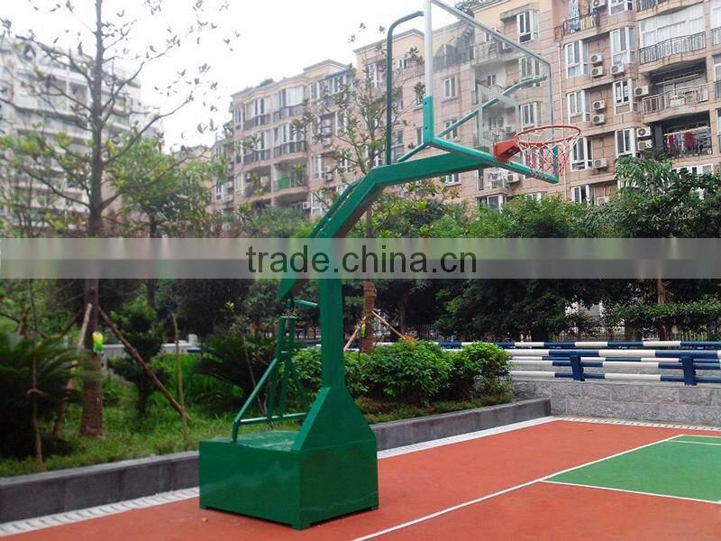 Mobile basketball playground outdoor fitness equipment for youth