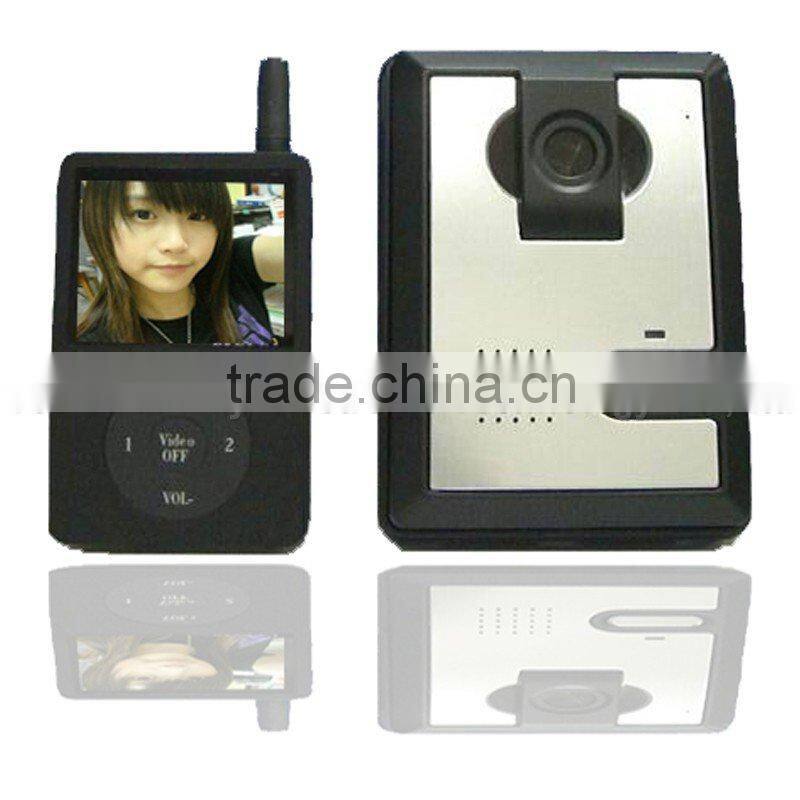 wireless digital color video door bell for home and office