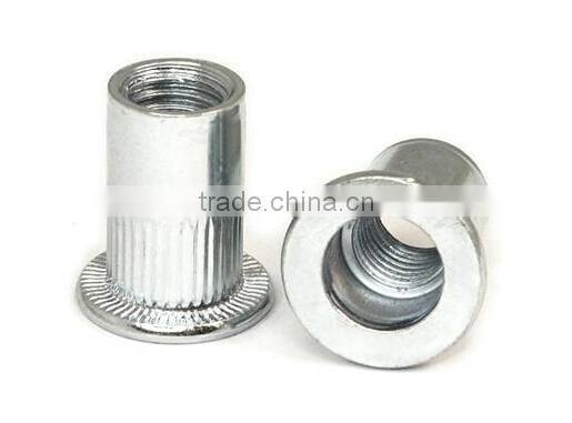 tubular rivets, copper and steel