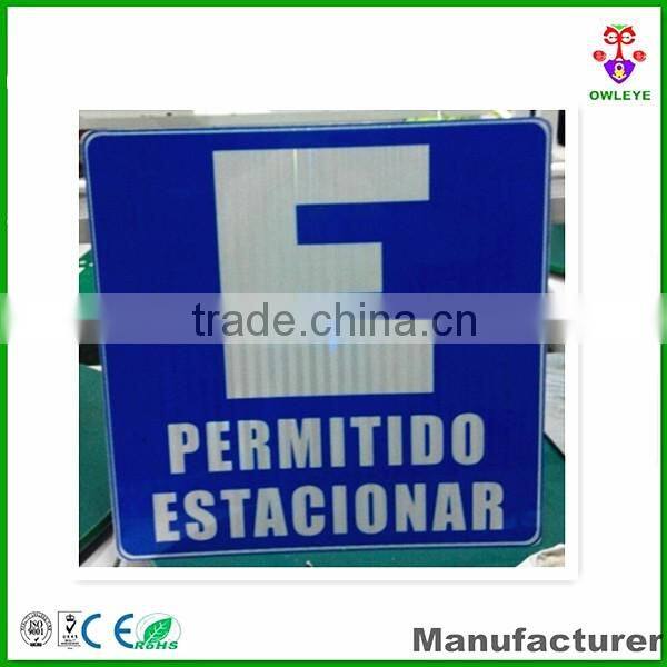 Customized and high bright traffic road reflective sign