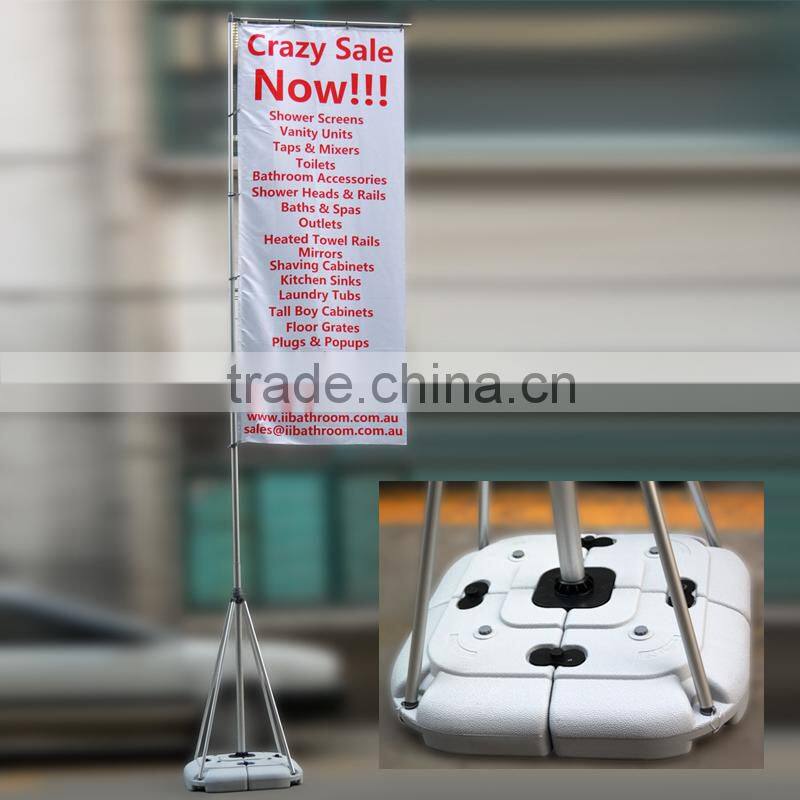 Advertising flagpole Telescopic flagpole Beach flagpoles