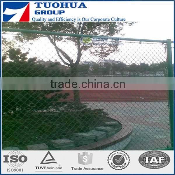 Black,Green PVC Coated Chain Link Mesh