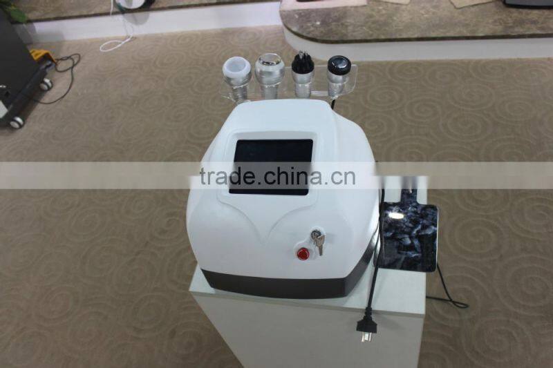 CE approved portable fat reduction machine radio frequency cavitation slimming machine
