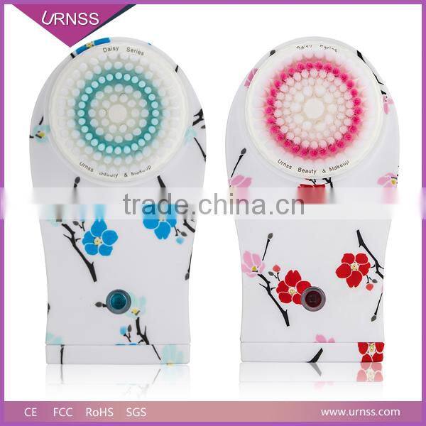 New products 2016 custom electric skin care face brush, facial cleansing brush beauty equipment, best sonic facial brush
