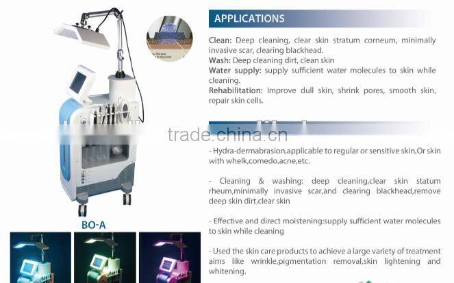 2016 new technology water oxygen peel skin rejuvenation machine for salon private beauty center