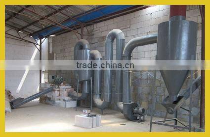 Wide application wood chip dryer