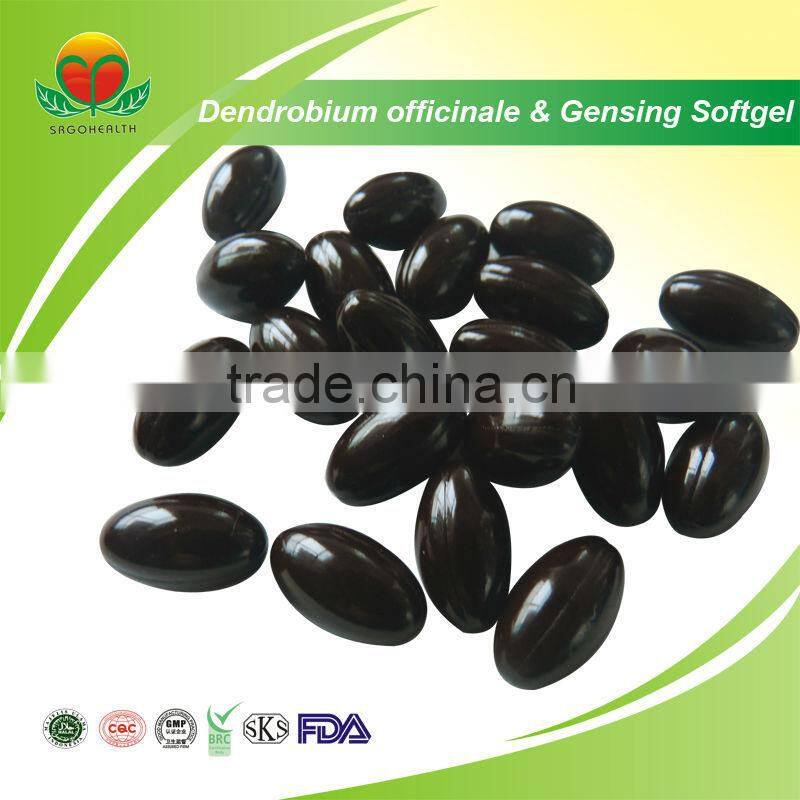 Lower Price Dendrobium Officinale & Gensing Softgel