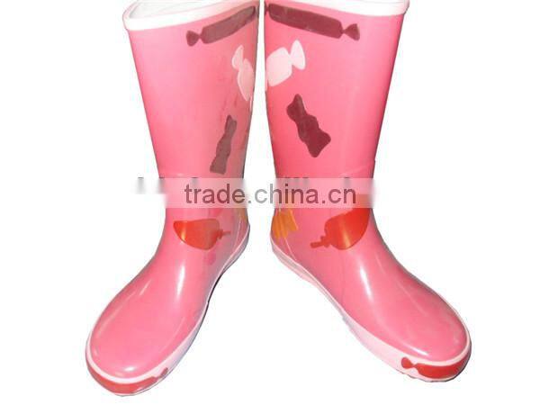 sexy ladies rain boots/rubber boots/rain shoes/galoshes