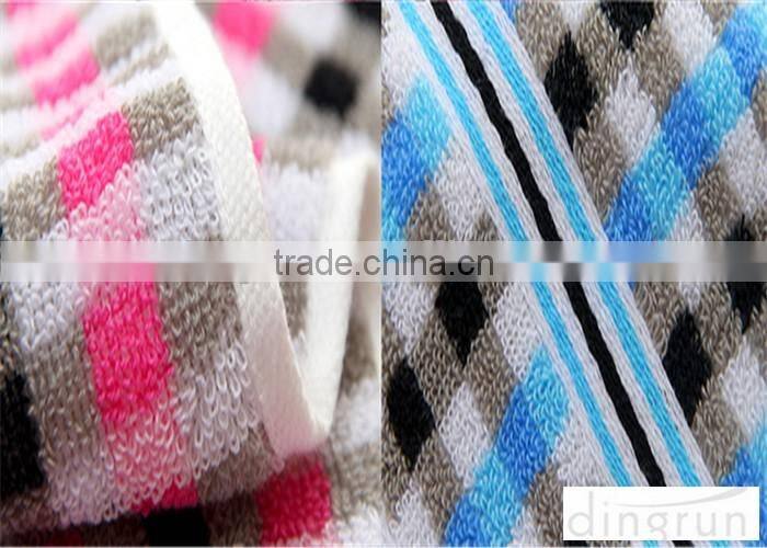Custom Solid Color Woven Baby Face Towel 100% Cotton