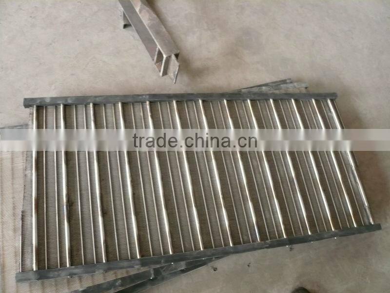 Wear life Johnson screen mineral processing screen panel