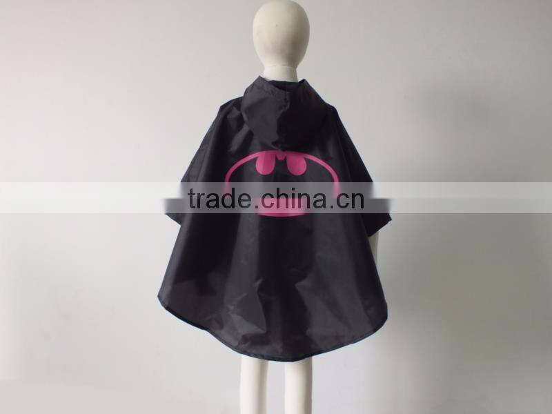 YS Superhero rain cape (boy girl) of 7 different styles for kids and adult