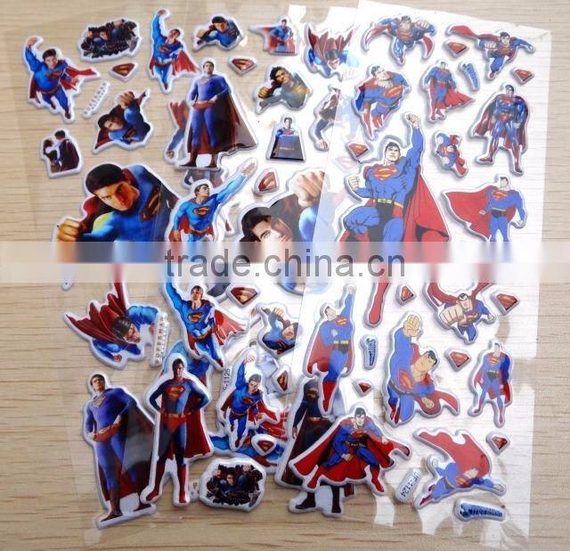 Girls Superhero Dress Up Costumes with sticker