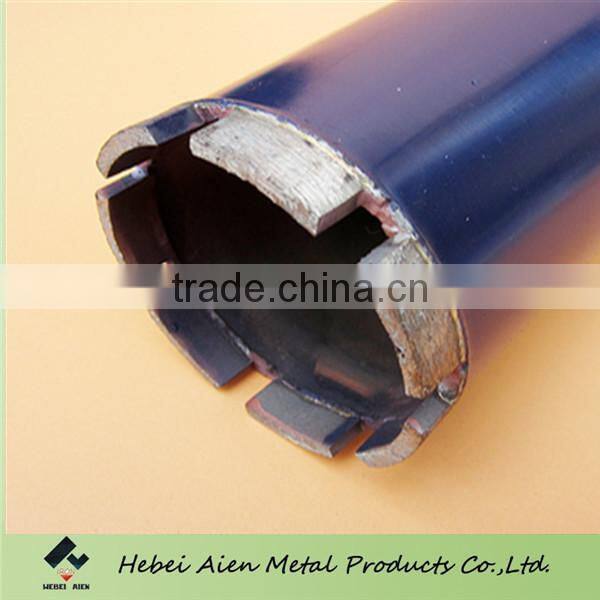 stone and concrete using diamond core drill bits