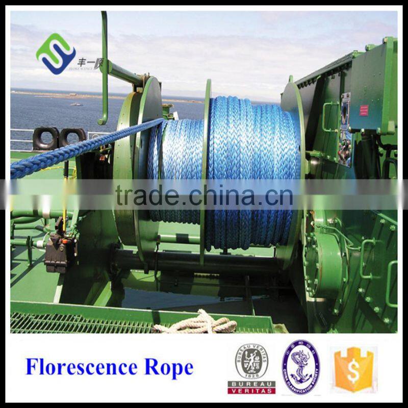 ship used mooring rope/12 strand uhmwpe mooring rope