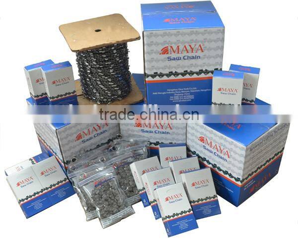 Gasoline chainsaw carbide saw chain 3/8" .063" 84E