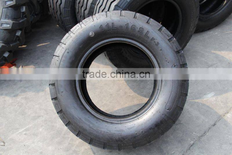 China manufacturer F3 agricultural tyres loader tires industrial tires industrial tractor tires 11l-16 11L-16