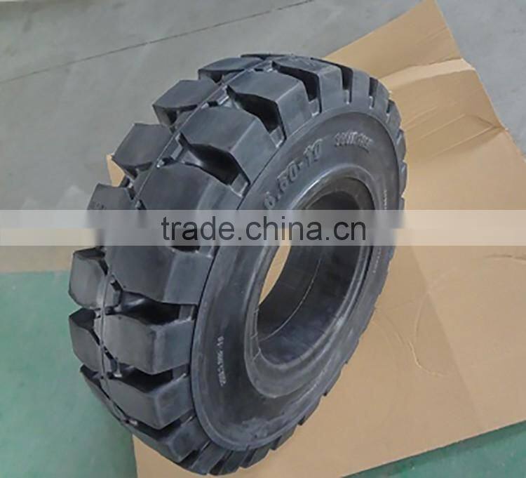 solid forklift tire 21x7x15, 600-9 forklift solid pneumatic tires (various size)
