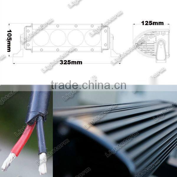 40w driving light bar High Power 40W 10 inch 3600LUM+ 12-28V Heavy Duty 4-LED Work Light bar Daytime Running Light