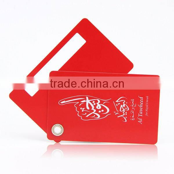 cheap wholesale airplane travel baggage suitcase custom hard plastic pvc luggage tag