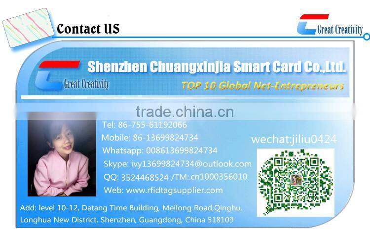 Hot Sale Digital Hotel Door Lock NFC Card Inkjet Printable NFC Cards Blank