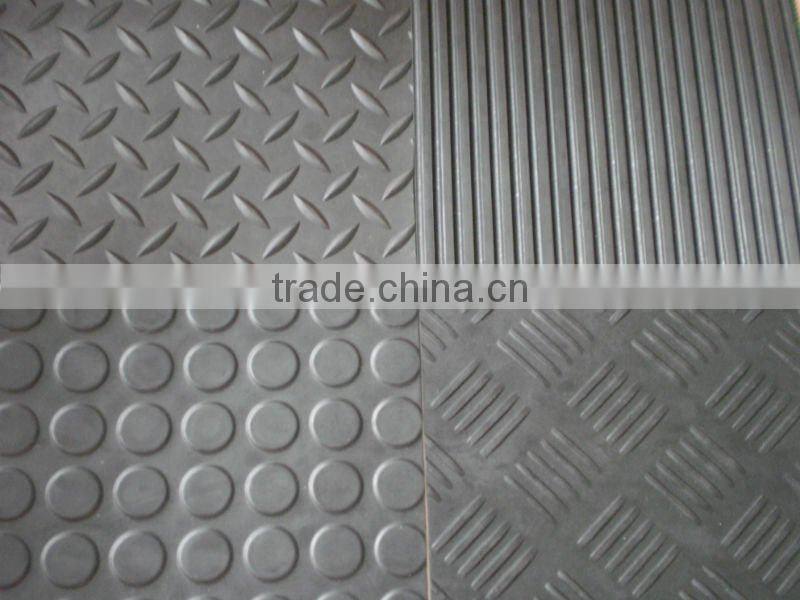 3mm thickness SBR/NBR anti-slip rubber floor mat