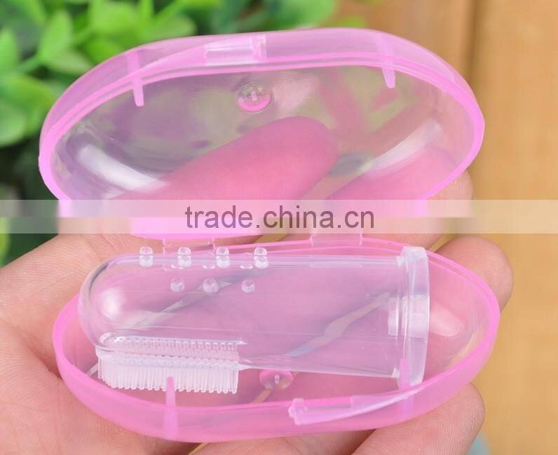 Summer Infant Finger Toothbrush with Case, baby toothbrush case set