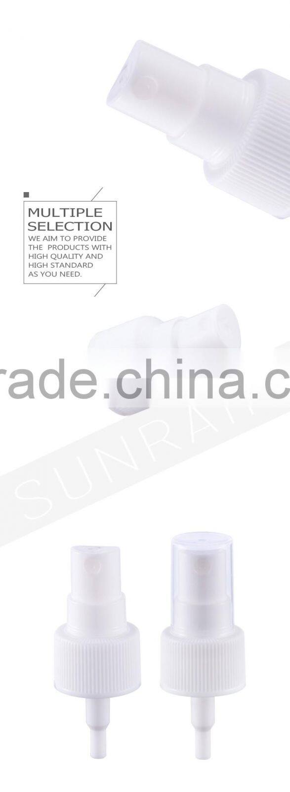 China wholesale screw fancy white cosmetic plastic fine mist spray pump 20 410