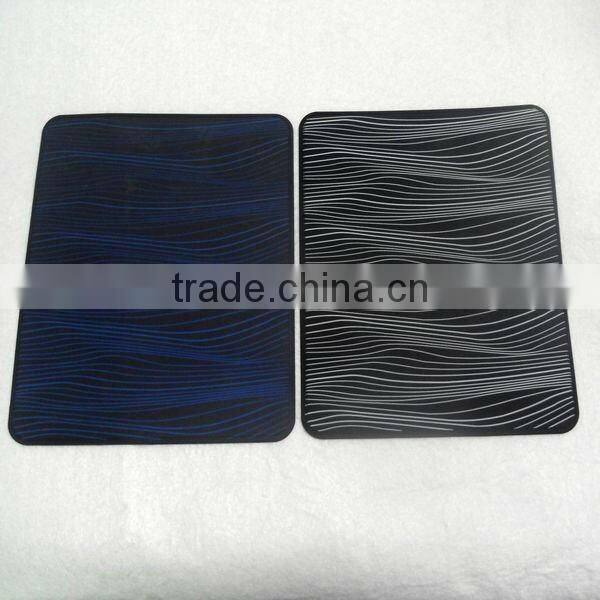 OEM Laser Carving Thin Silicone Rubber Mat