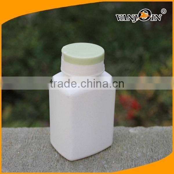 150cc Rectangular HDPE Pharmacy Containers with Easy Open Lid