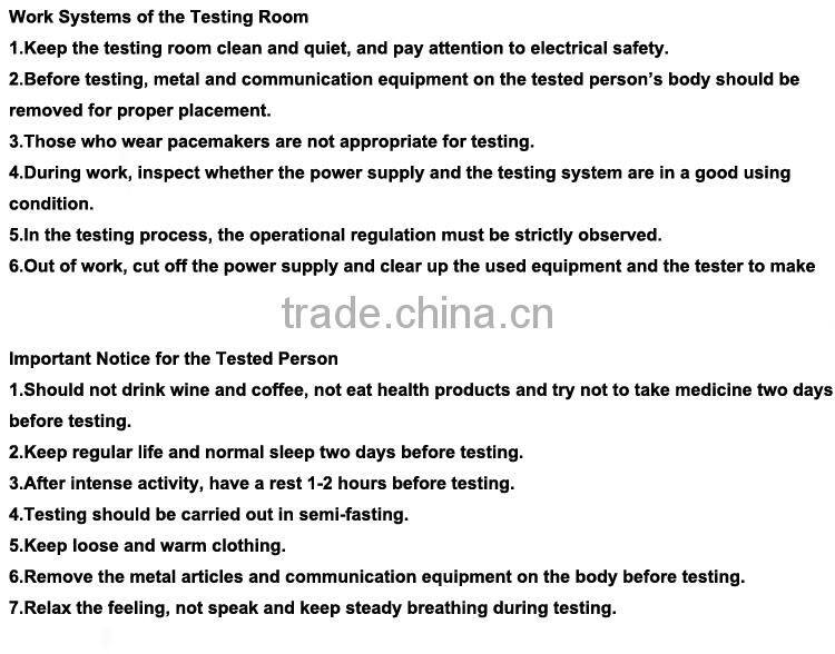 Professional Full body health analyzer electrolyte hematology analyzer factory price