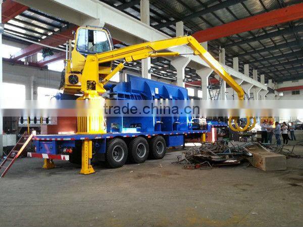 The Most Automatic Scrap Metal Portable Baler And Logger