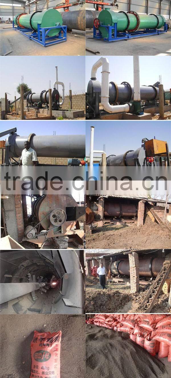 Special design sterilization and deodorization Chicken Manure Rotary Dryer Supplier