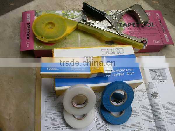 Grape tape tool and binder machine