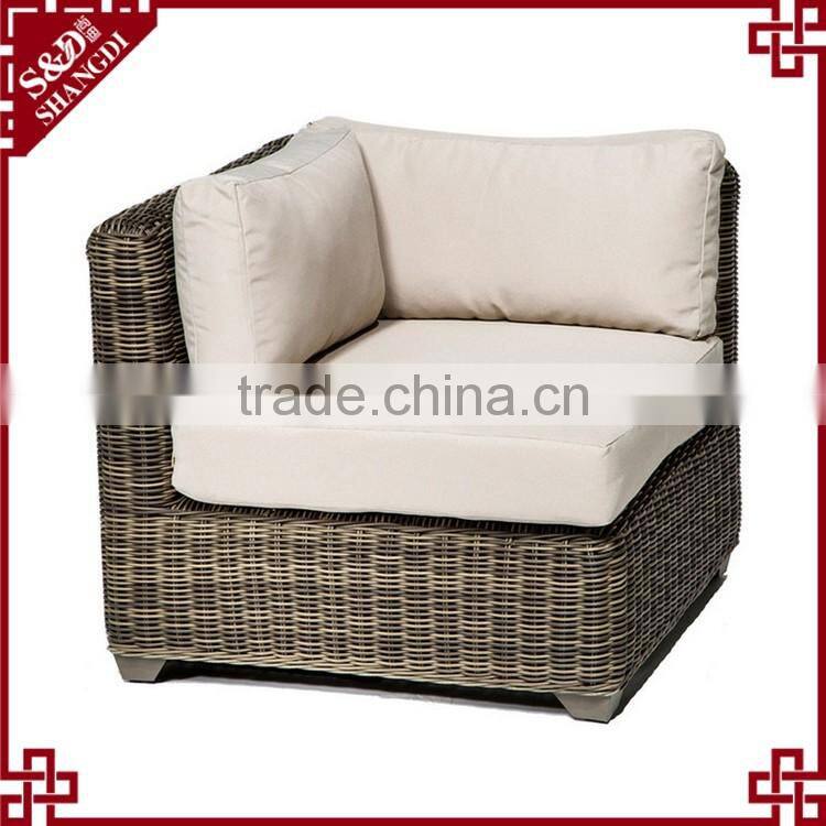 Alibaba wholesale modern indoor sectional rattan furniture living room sofa set