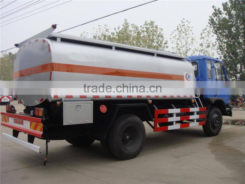 dongfeng 4x2 170hp 10 tons gasoline tanker truck capacity