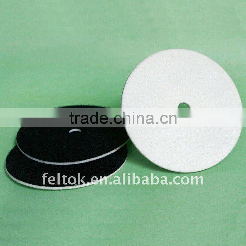 Best Quality Sheepskin Polishing Pad with Nylon Tape Back