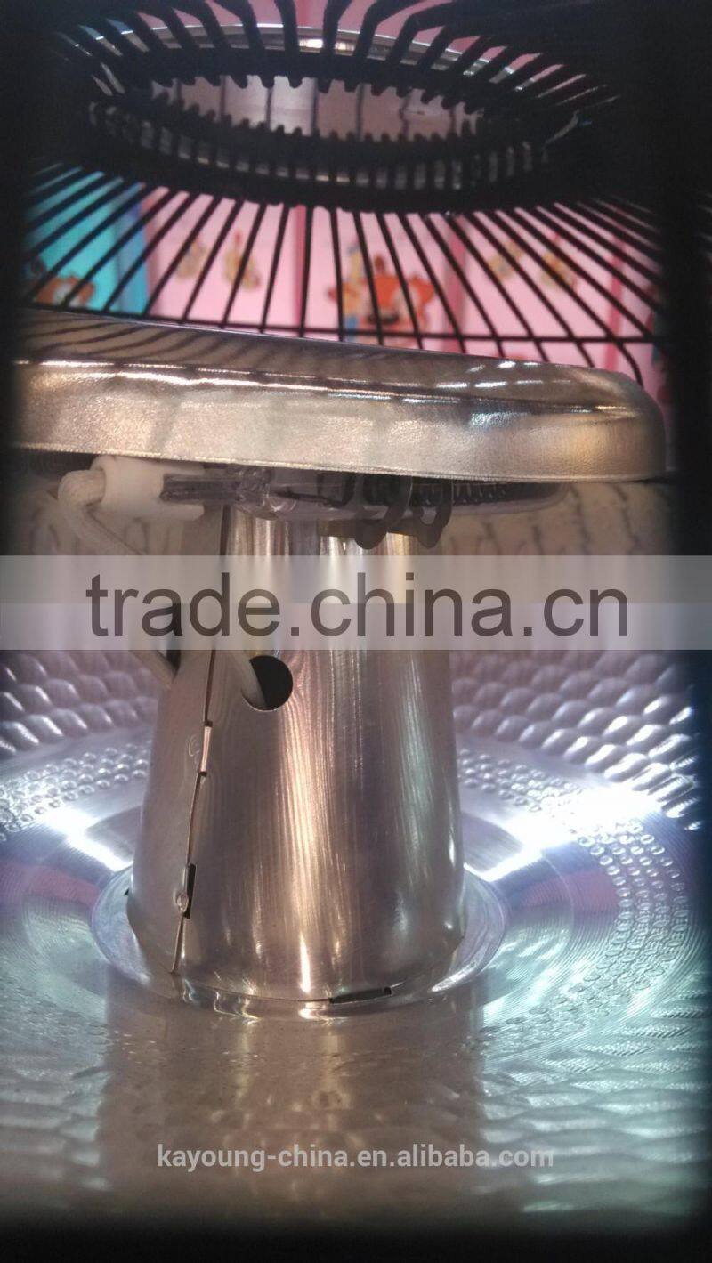 2015 new design electric heater fan with wide angle oscillation
