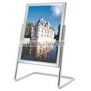 Floor Metal Advertising Banner Stand,Promotional Display Stand