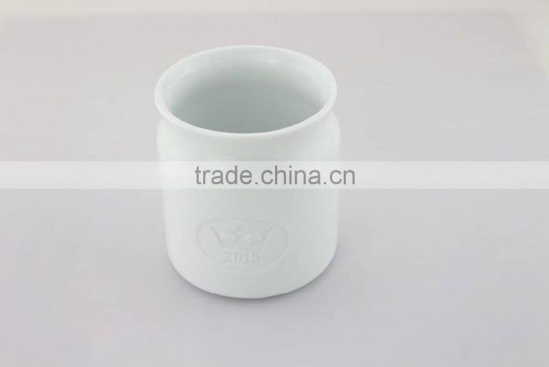 OEM custom design Ceramic canister , ceramic tea coffee sugar canister , coffee canister