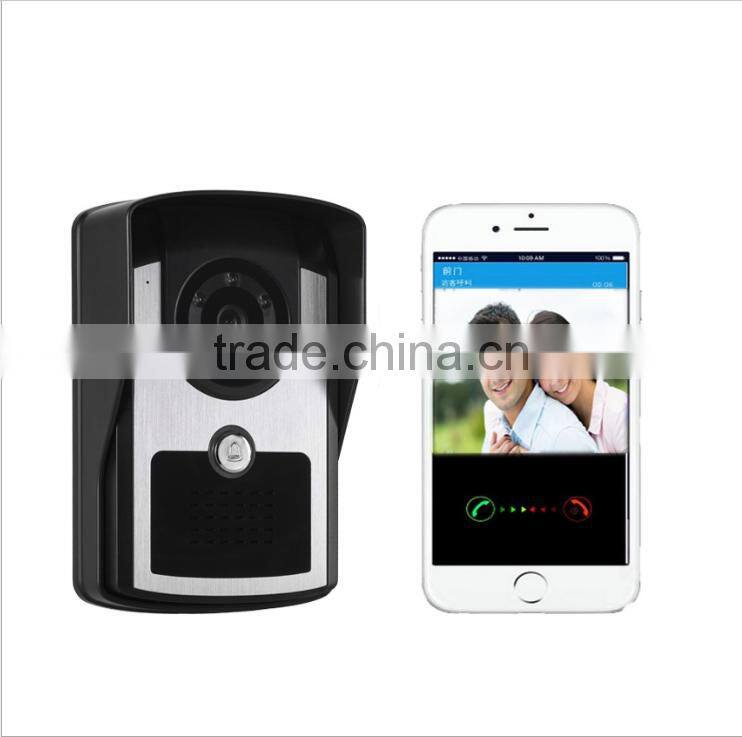 Smart Waterproof HD WiFi Wireless Intercom Doorbell, IP55 Visual Home Security Wireless Doorbell For Wholesale