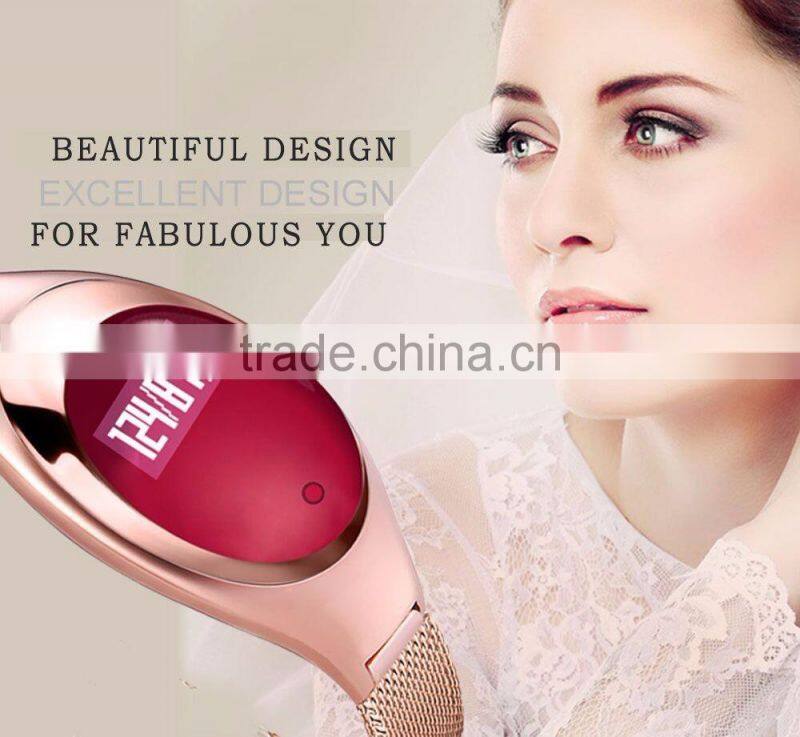 Intelligent Multifunctional Z18 Bracelet With Blood Pressure Monitor/Call Reminder/Clock Alarm, Smart Bluetooth Jewelry Bracelet