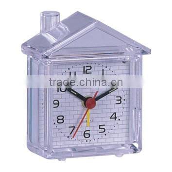 3D House Shaped Plastic Table Alarm Clocks